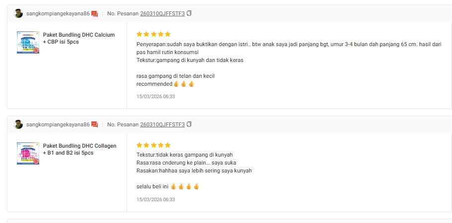 Review Marketplace Official DHC Supplement
